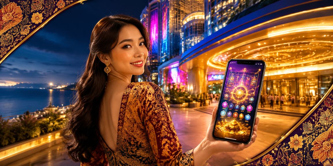Proses deposit di Genting Highlands dengan corak batik dan kemudahan perbankan tempatan